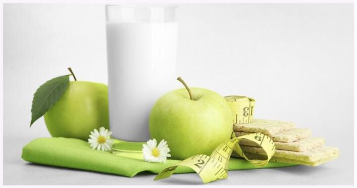 Kefir mat Äppel